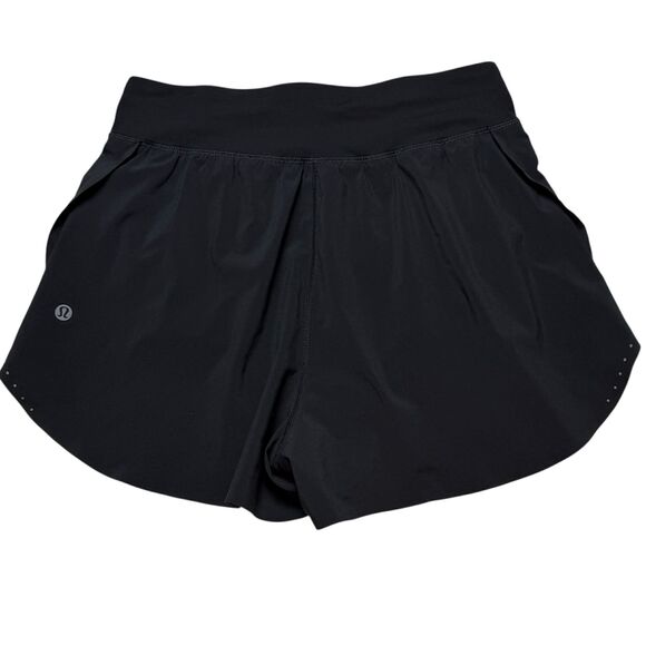 Lululemon Fast and Free Reflective High-Rise Classic-Fit Short 3" *Black - Picture 4 of 9